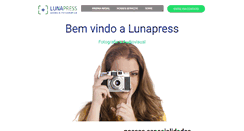 Desktop Screenshot of lunapress.com.br