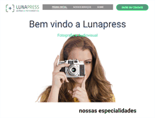 Tablet Screenshot of lunapress.com.br